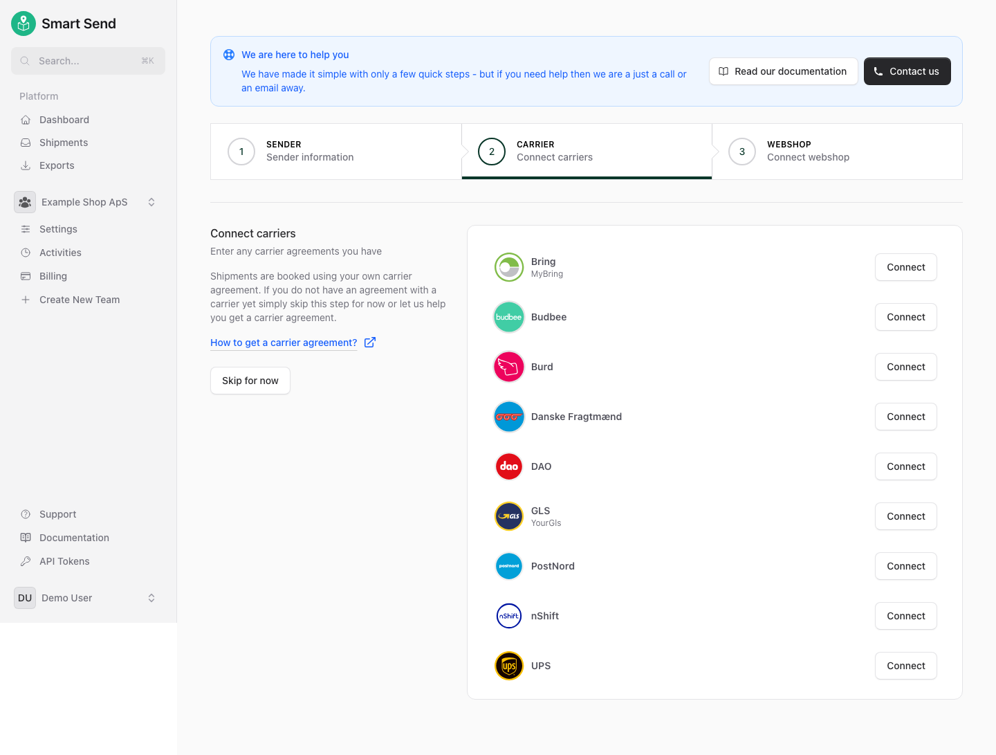 Quick start guide - Smart Send