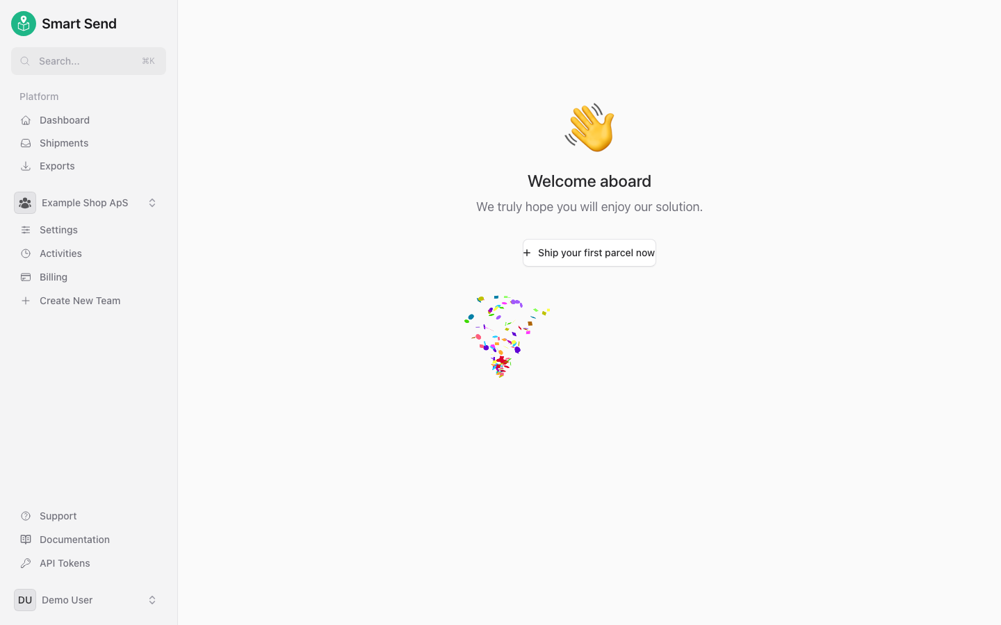 Quick start guide - Smart Send